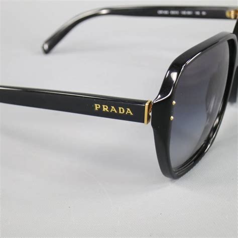 prada sunglasses gold bar|Prada sunglasses square frames.